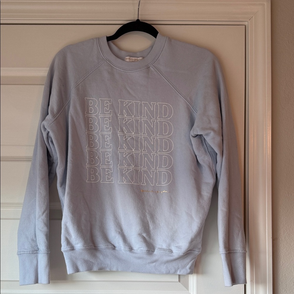 Spiritual Gangster Light Blue 'Be Kind' Sweatshirt